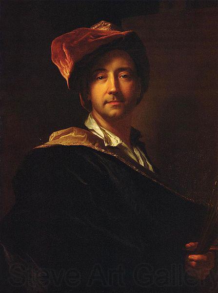 Hyacinthe Rigaud selfportrait by Hyacinthe Rigaud Norge oil painting art